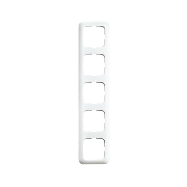 Busch-Jaeger Rahmen 5-fach aws, senk.+ waager. 2515-214
